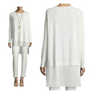 Elieen Fisher 100% silk tunic